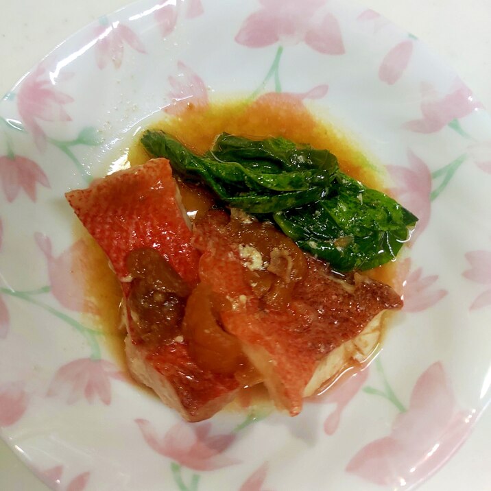 赤魚の梅煮